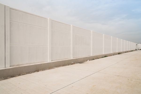 Concrete Fence Repair in Longmont