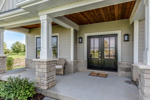 Porch Concrete Patching in Longmont