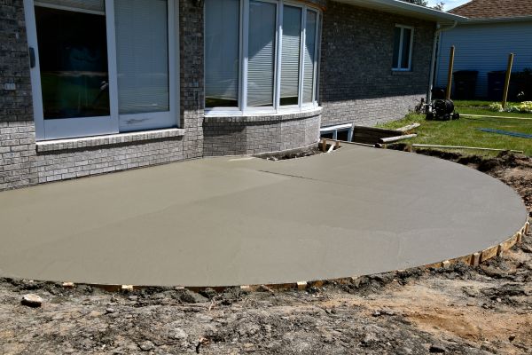 Patio Concrete Patching in Longmont