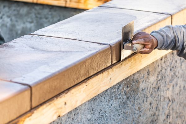 Concrete Coping Repair in Longmont